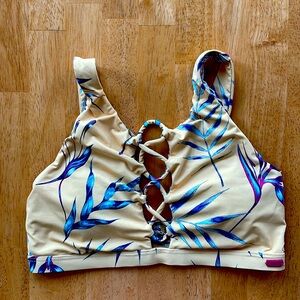 Roxy Women's Standard Printed Softly Love Crop Top